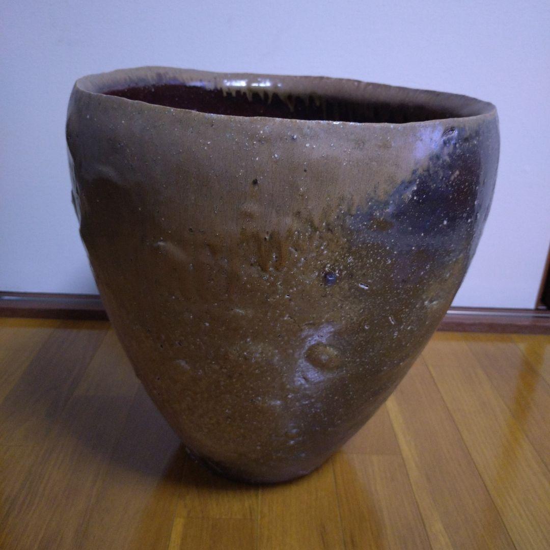 備前焼　大型水瓶・花器