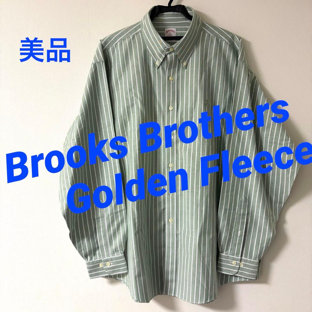 最高級 美品 Brooks Brothers GF BDシャツ 長袖 羊刺繍XL