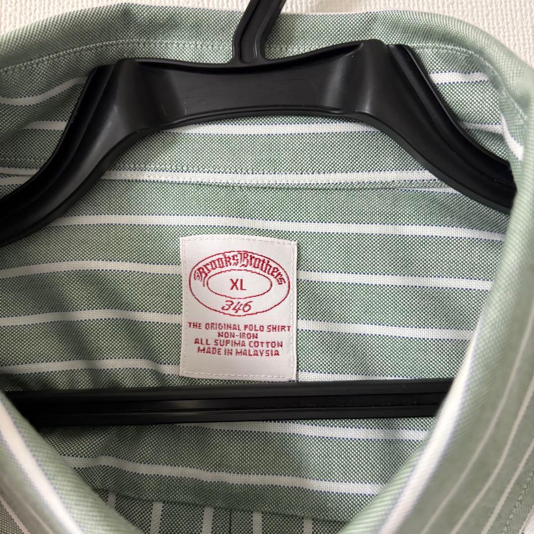 最高級 美品 Brooks Brothers GF BDシャツ 長袖 羊刺繍XL