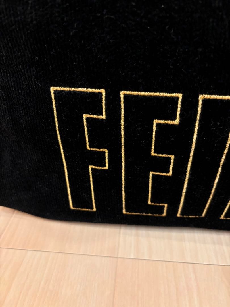 美品 フェイラー FEILER ハンドバッグ ボストンロゴ シェニール織 大容量