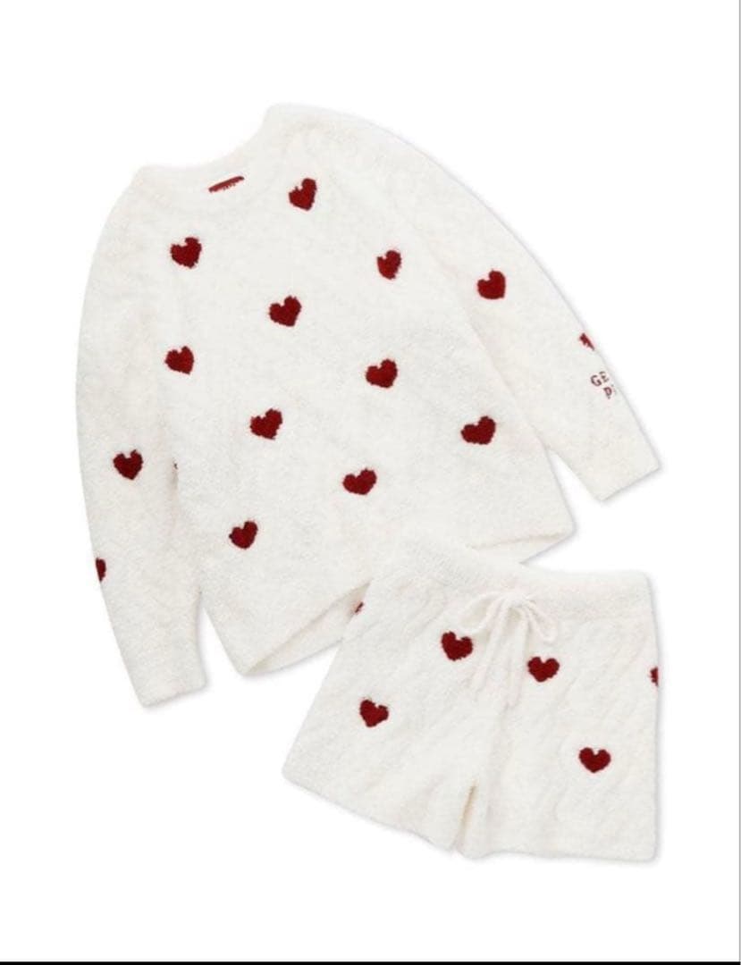 gelato pique ジェラートピケ ハートアラン 上下セット【未使用】