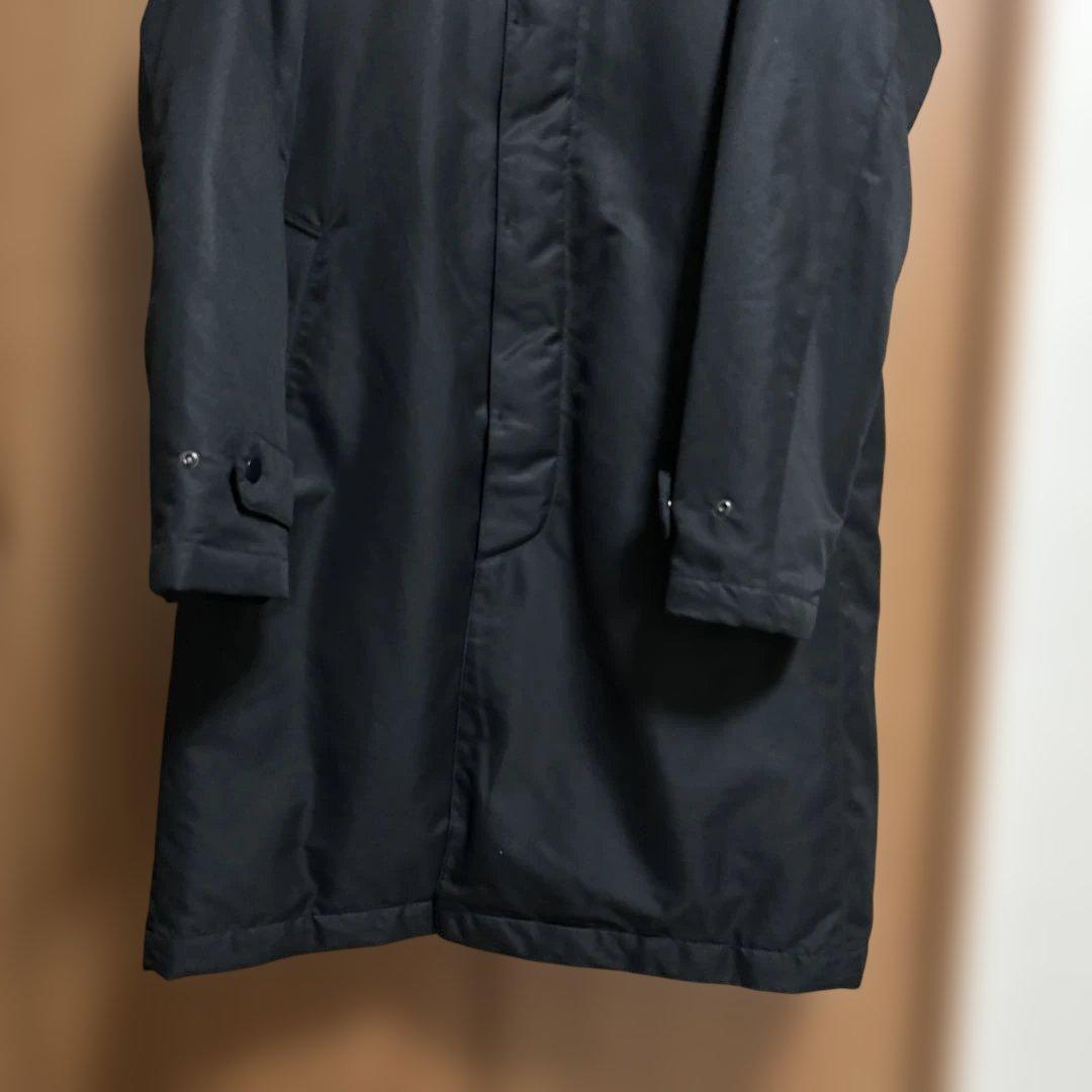 ナノユニバース×河田ダウン HEATEAS ロングコート 黒 XL 防寒 軽量