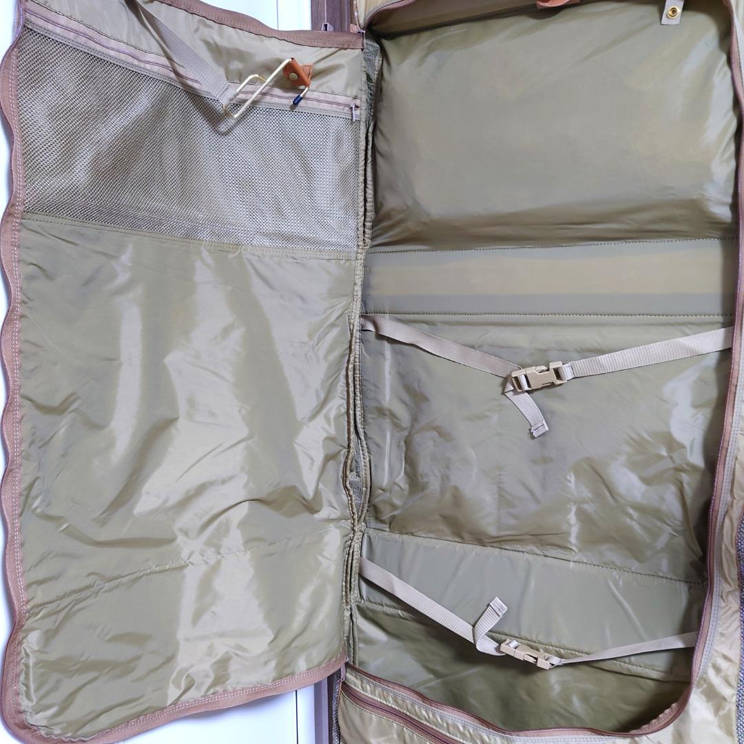 ハートマン 2way ツイード×レザー ガーメントバッグ ブリーフケース