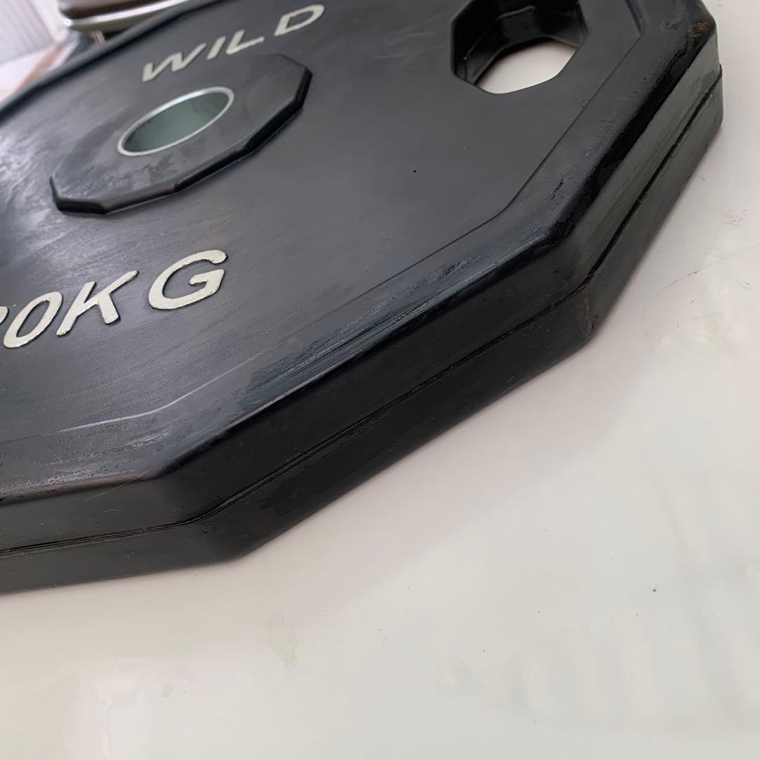 ワイルドフィットオリンピックプレート20kg在庫2025①