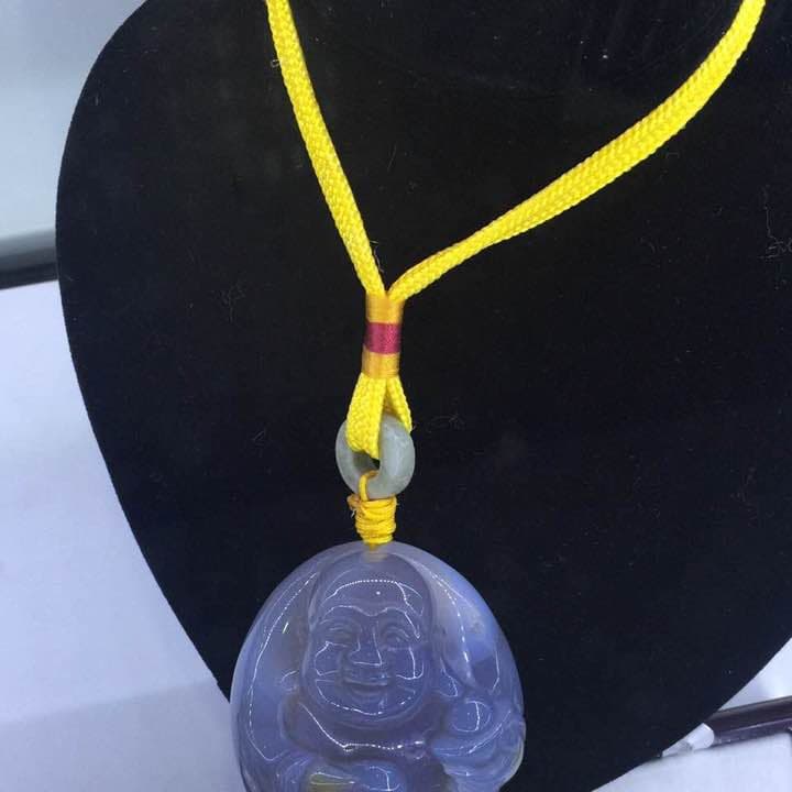 仏様握り石(玉髄)