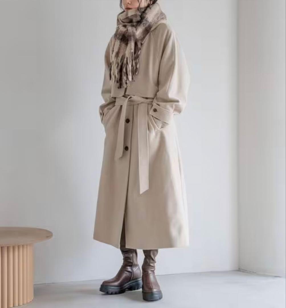 m*i様 ウールライクヨークコート