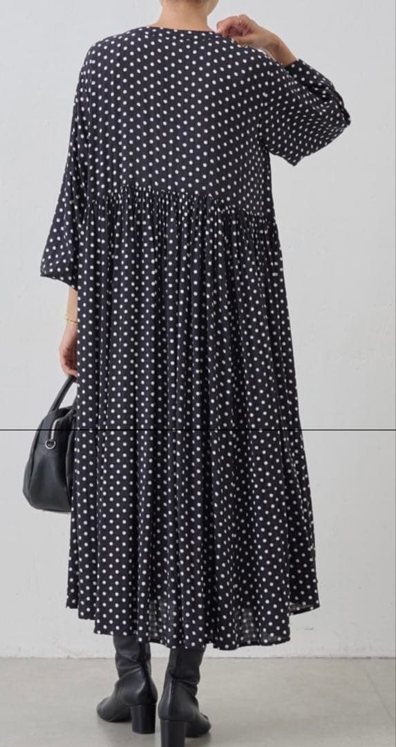 お値下げしました【未使用】BEARDSLEY ドットワンピース　サイズ0