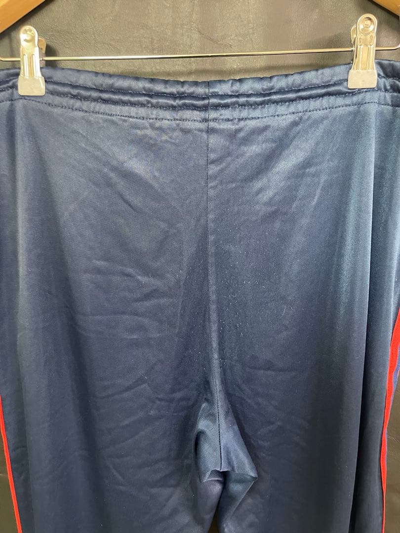 USA製 adidas ATP ネイビー×レッド　トラックパンツ M 刺繍ロゴ