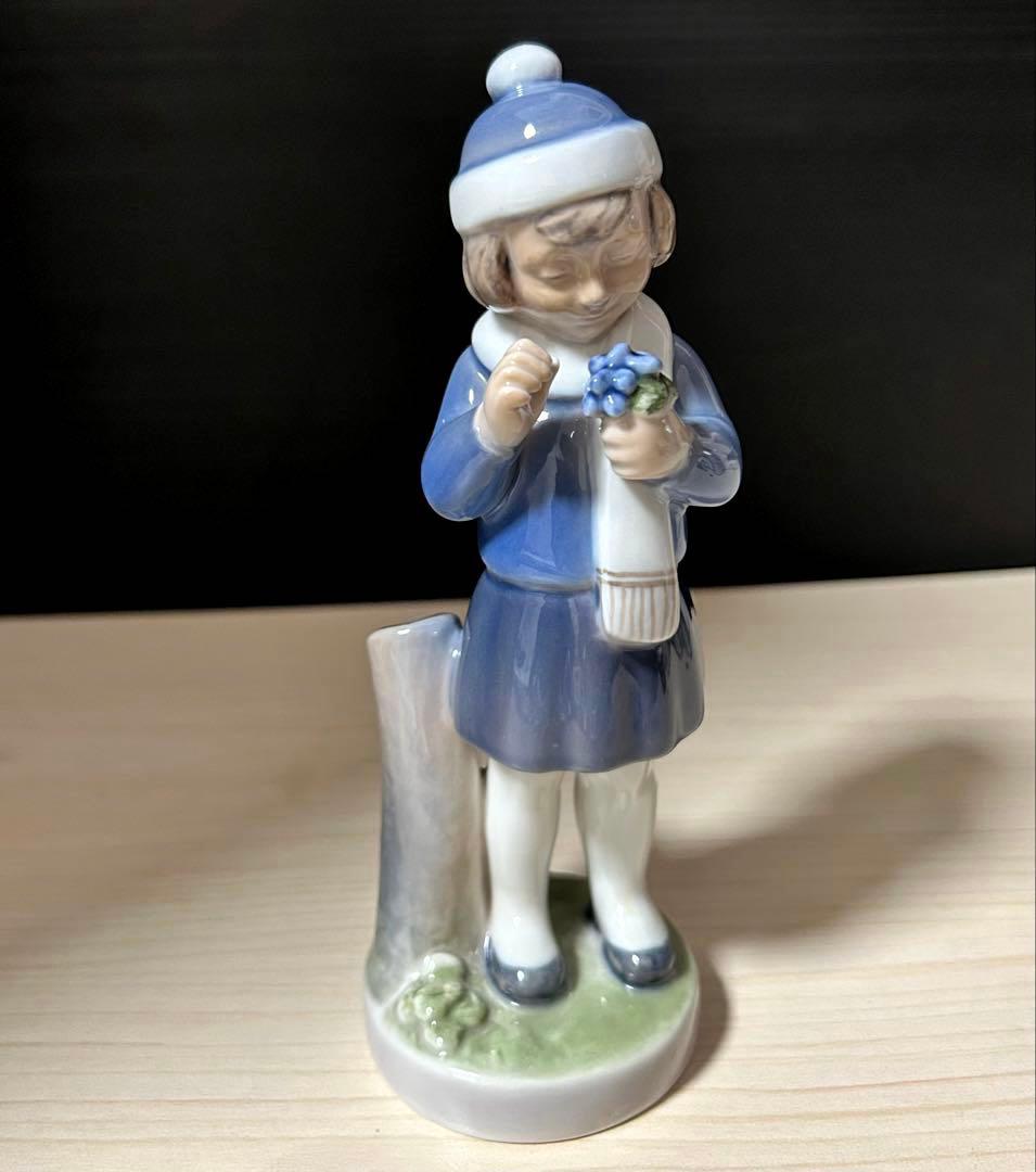 ロイヤルコペンハーゲン　March フィギュリン　一級品　デンマーク製　美品