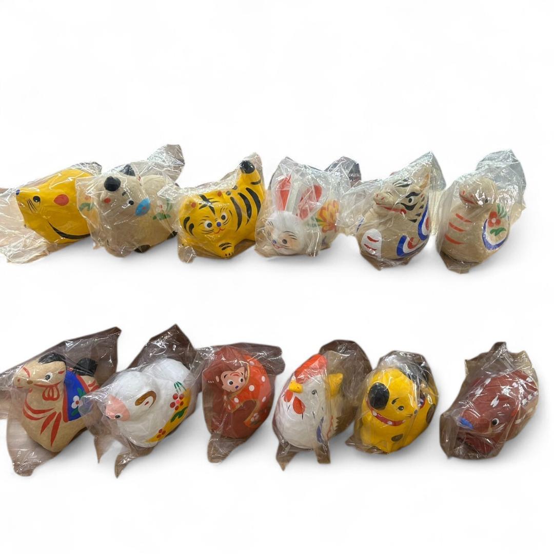 招福張子 12支セット 開運 置物 郷土玩具