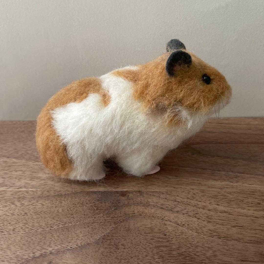 【羊毛フェルト】ハムスター★オーダー（とら）