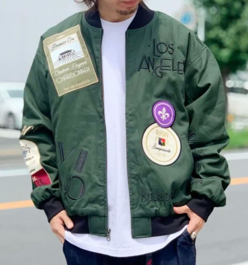 入手困難✨HUF ハフ MA-1 ストラトフォード ツアー フライトジャケット