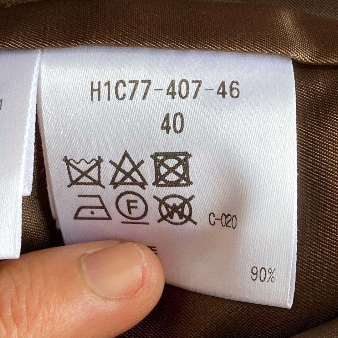 【アニチューブ/未使用/着丈109】マッキントッシュ COSWAY 40 茶