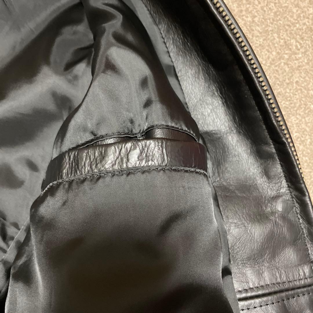 【着用一回・美品・最終値下げ】Schott654 シングルライダース　サイズ36