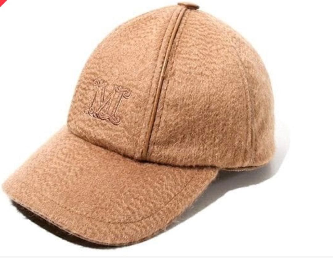 マックスマーラ NELLA ネッラ ウール カシミア ベースボールキャップ 57