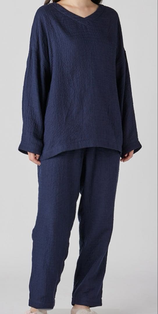 マシュマロガーゼシンプルパジャマ ユニセックスLA