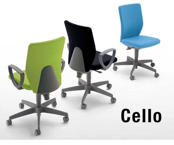 【KOKUYO】『コクヨデスクチェア　チェロ(Cello)　肘置き付　ブラック』