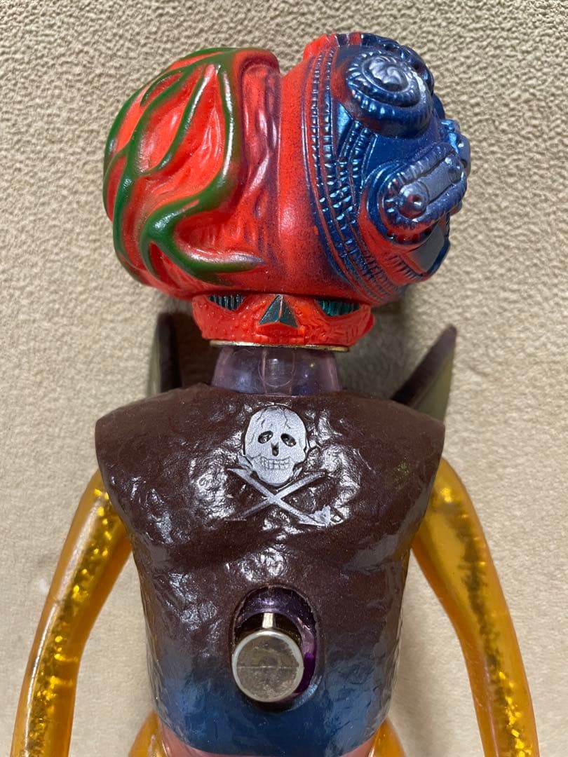 アストロミュー5 中嶋製作所 ウルトラアクションボーイ　破損　亀裂あり　ソフビ