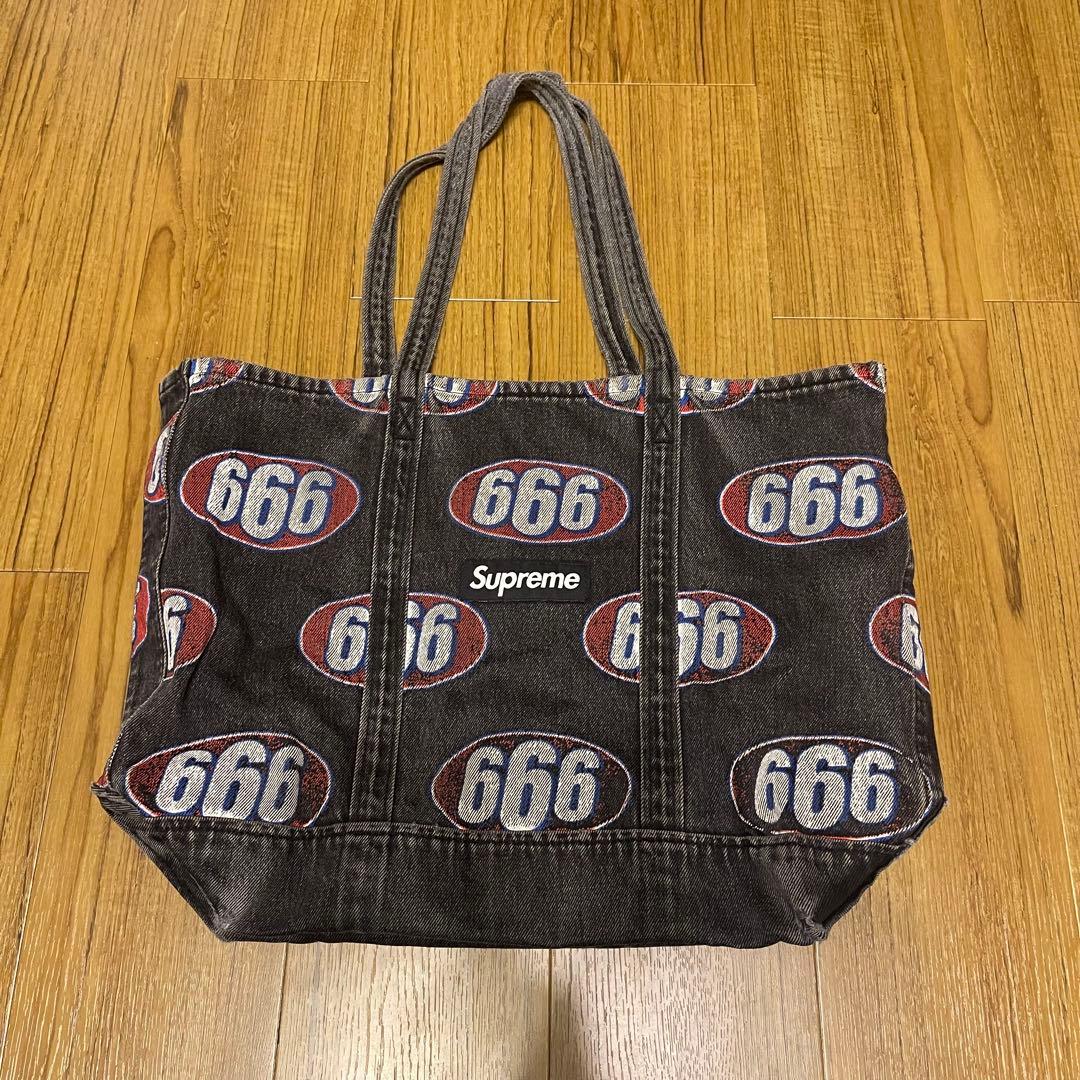 シュプリームSupreme 666 Denim Toteトートバッグ 17SS