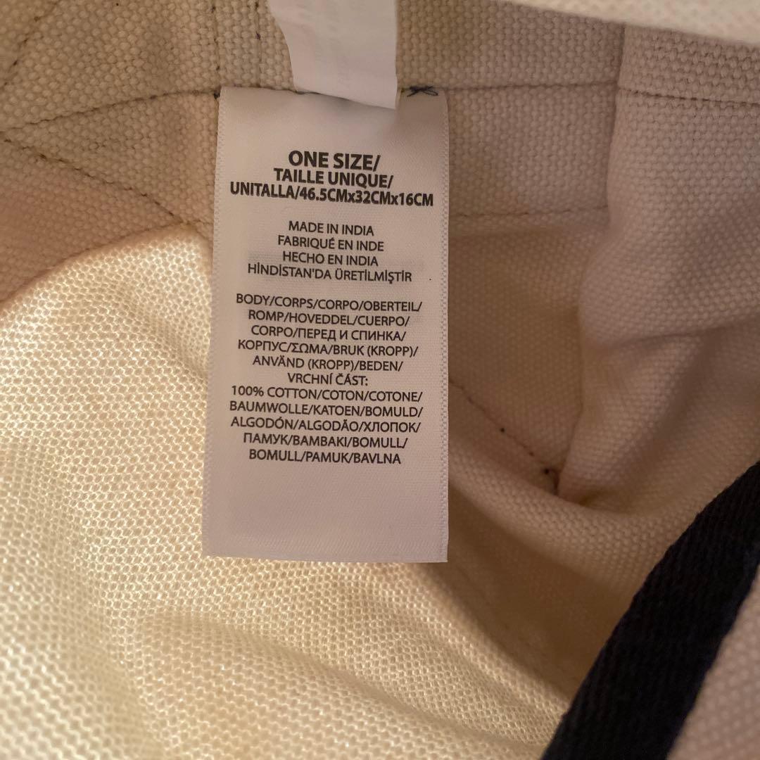 ラルフローレン ポロベア トートバッグ ベージュ ネイビー