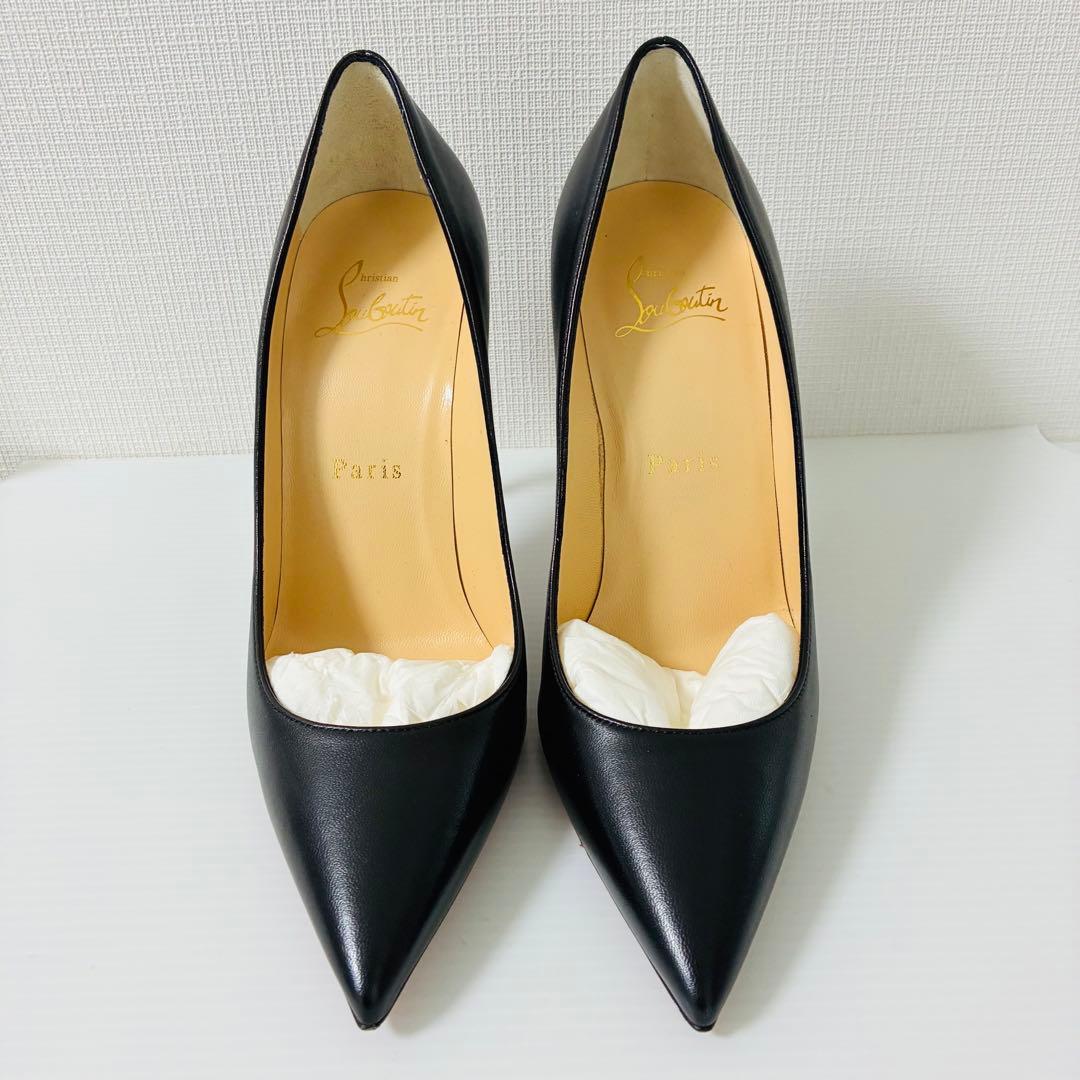 【美品】クリスチャンルブタン kate100 パテントレザー パンプス 35.5