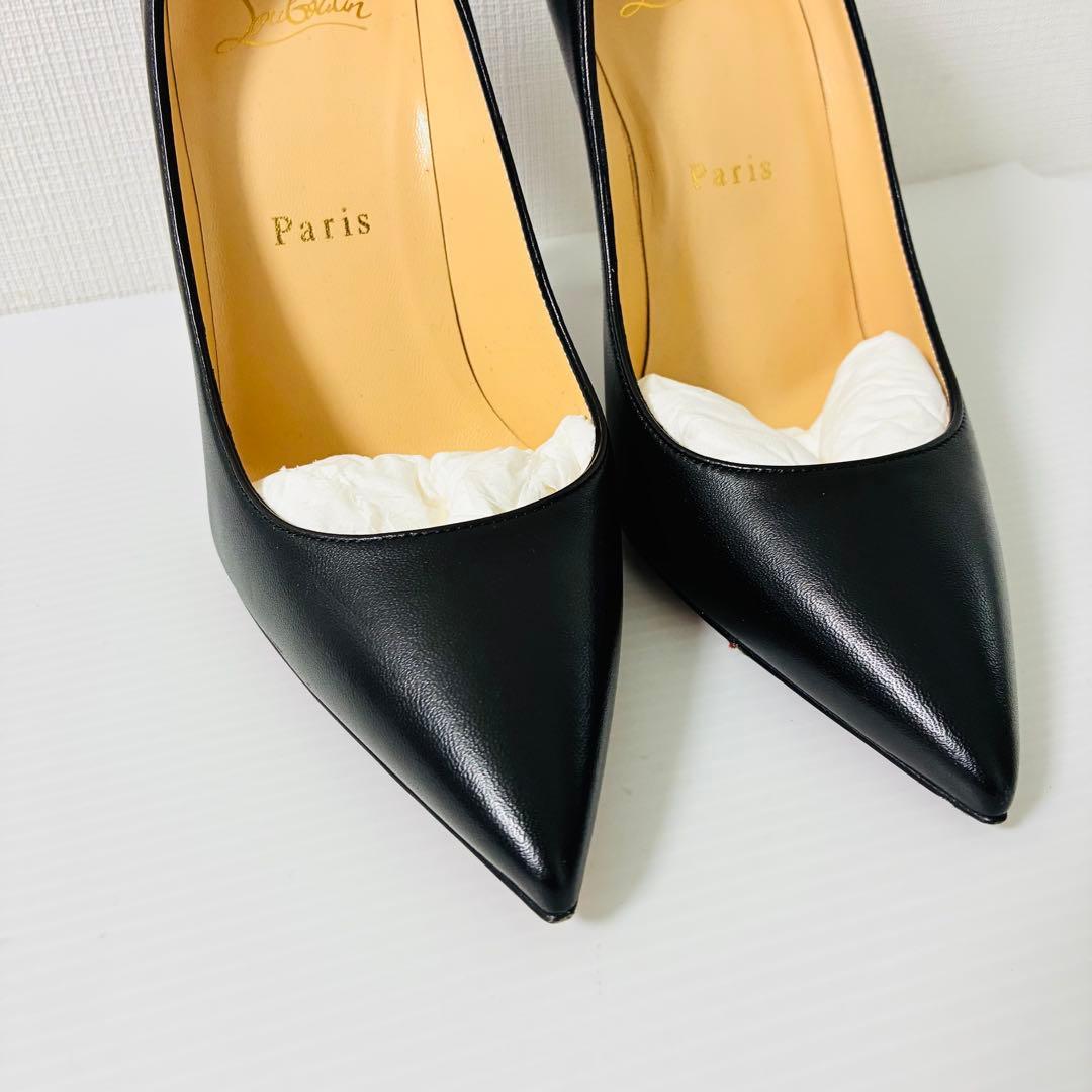 【美品】クリスチャンルブタン kate100 パテントレザー パンプス 35.5