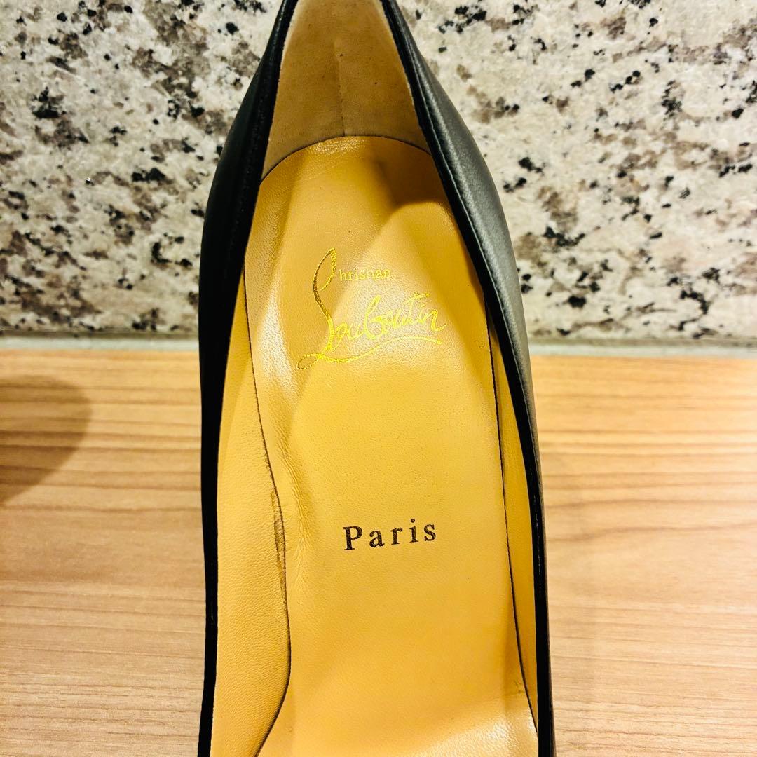 【美品】クリスチャンルブタン kate100 パテントレザー パンプス 35.5