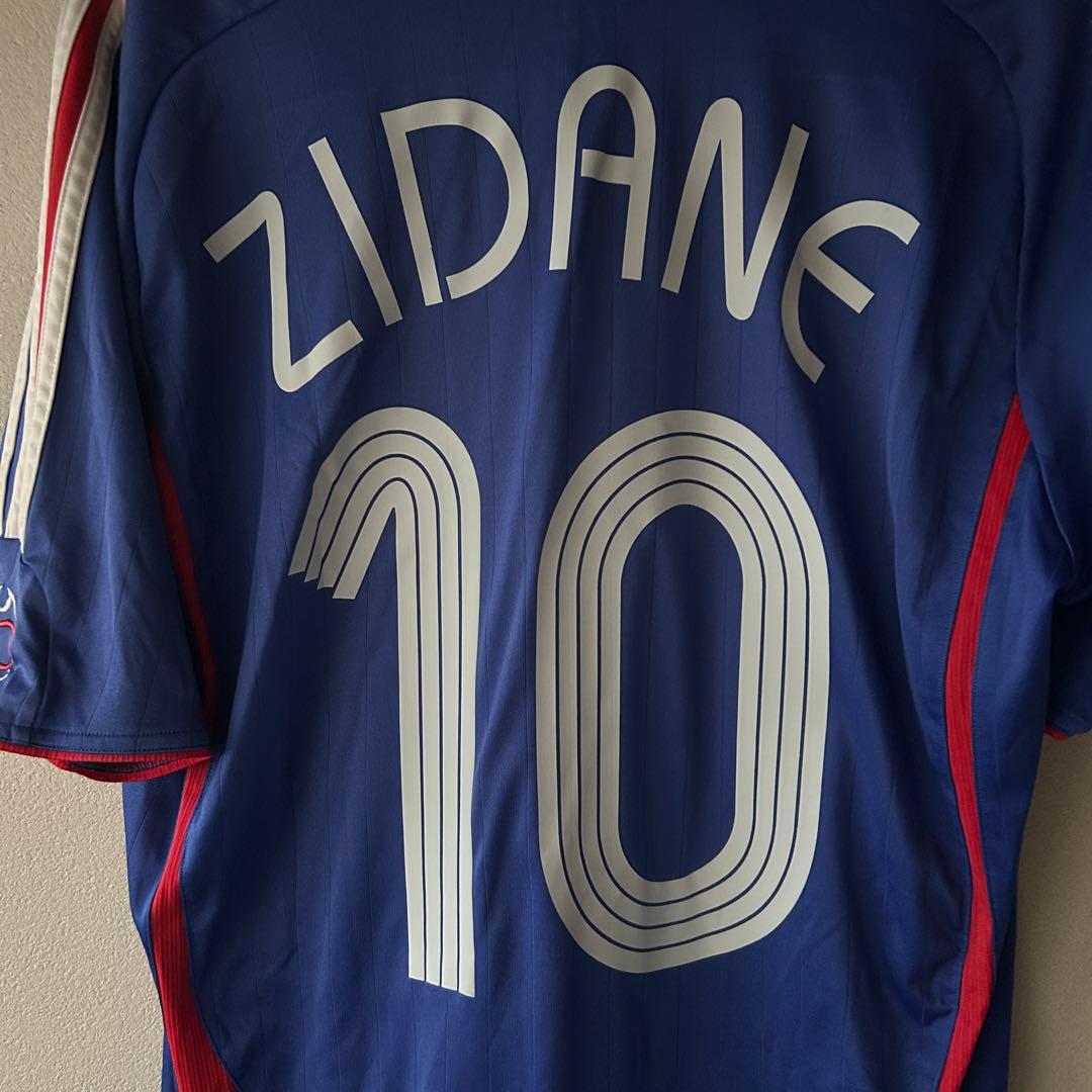 【正規品】　06-08 フランス代表　ジネディーヌ・ジダン　ユニフォーム
