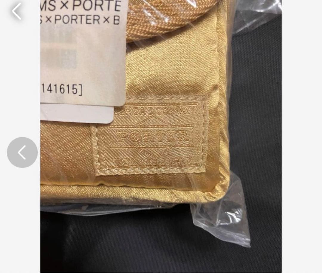 【超超超レア】ポーター　ショルダー　ポーチ　ゴールド