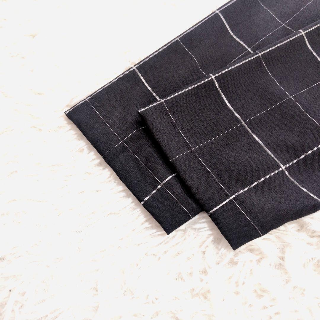 CULLNI クルニ ウインドペンチェック チンタブ プルオーバー ブラック 1