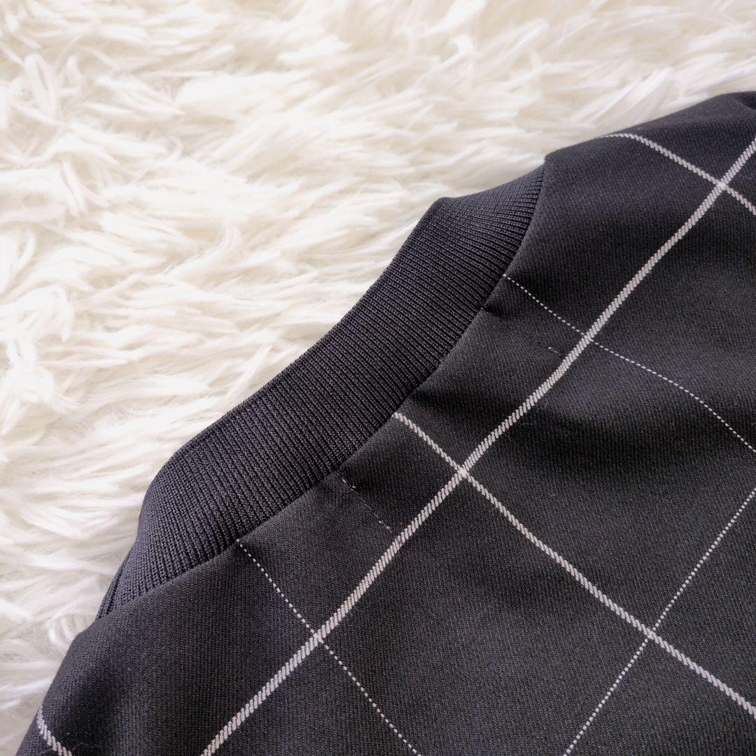 CULLNI クルニ ウインドペンチェック チンタブ プルオーバー ブラック 1