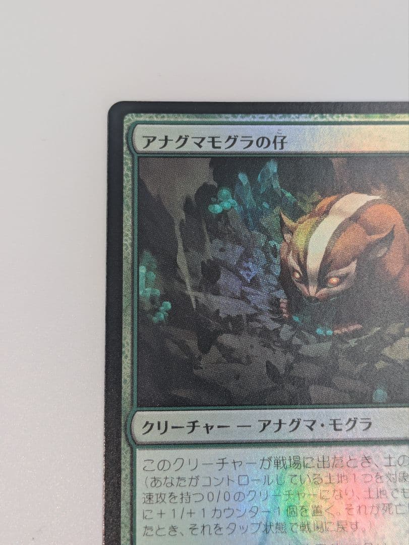 MTG　アナグマモグラの仔　foil