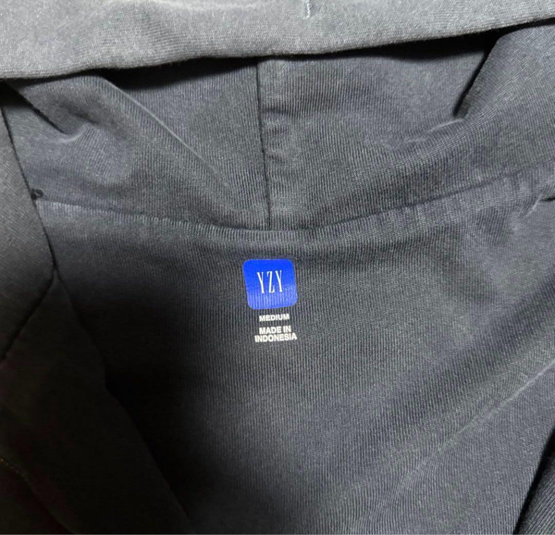 こ*わ様 YZY イージーギャップ　ダークグレー　フルジップパーカー