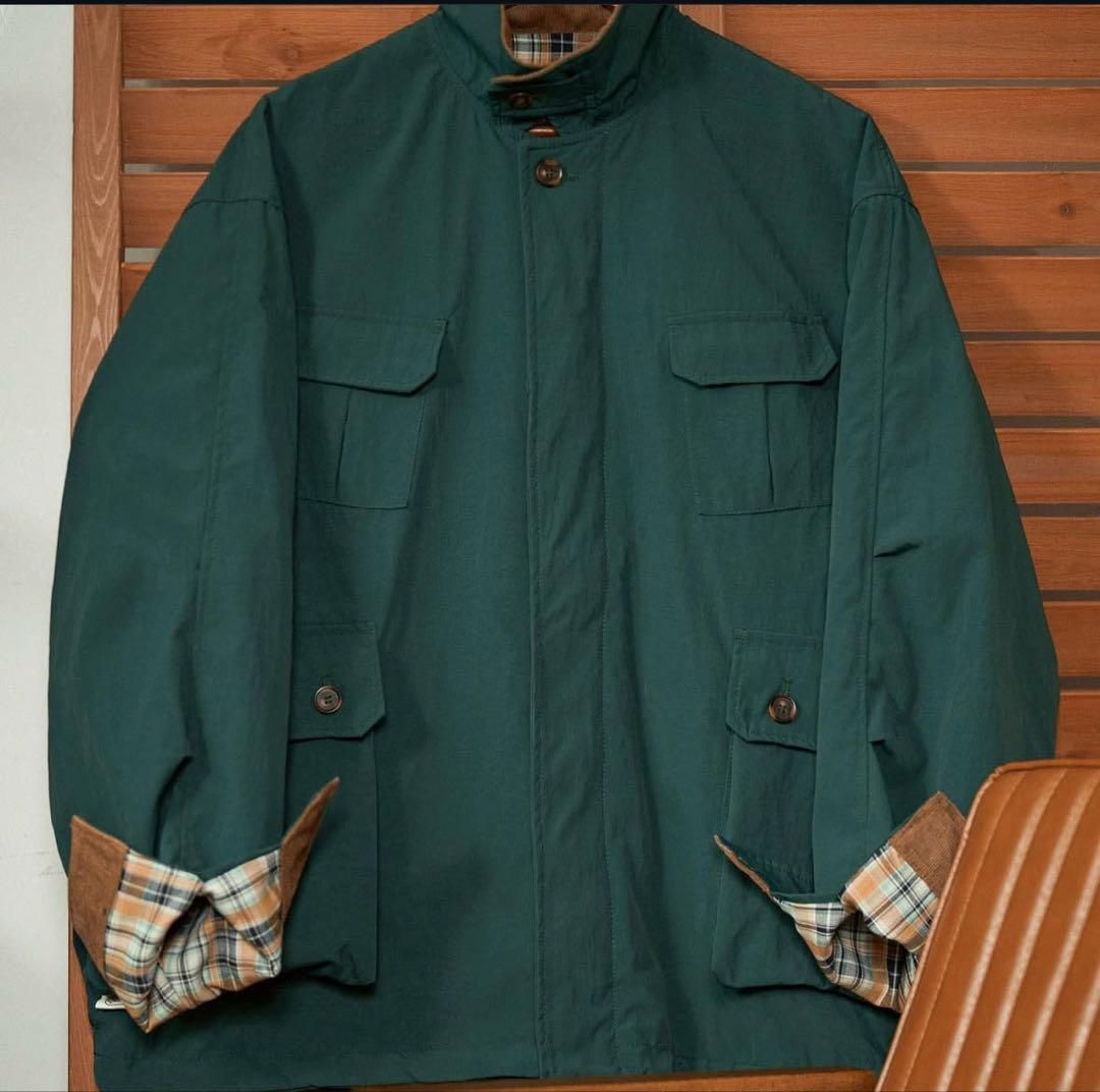 サ*ラ様 袖裏コーデュロイ ハンティングジャケット karaku バブアー Ba