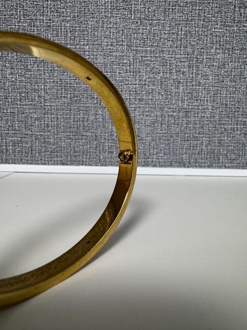 s*r様 Cartierラブブレス　4Pダイヤ　18YG