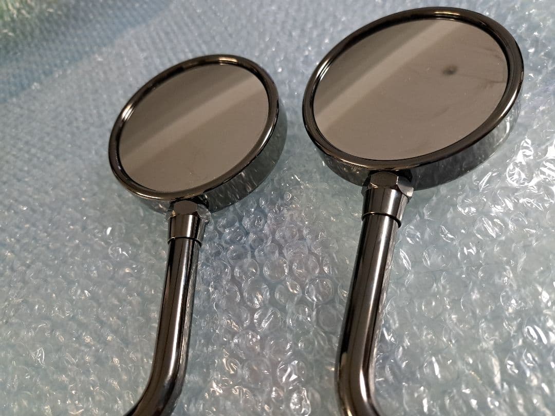 ポッシュフェイス Z2タイプミラー タイプ2 ブラッククローム 2本セット