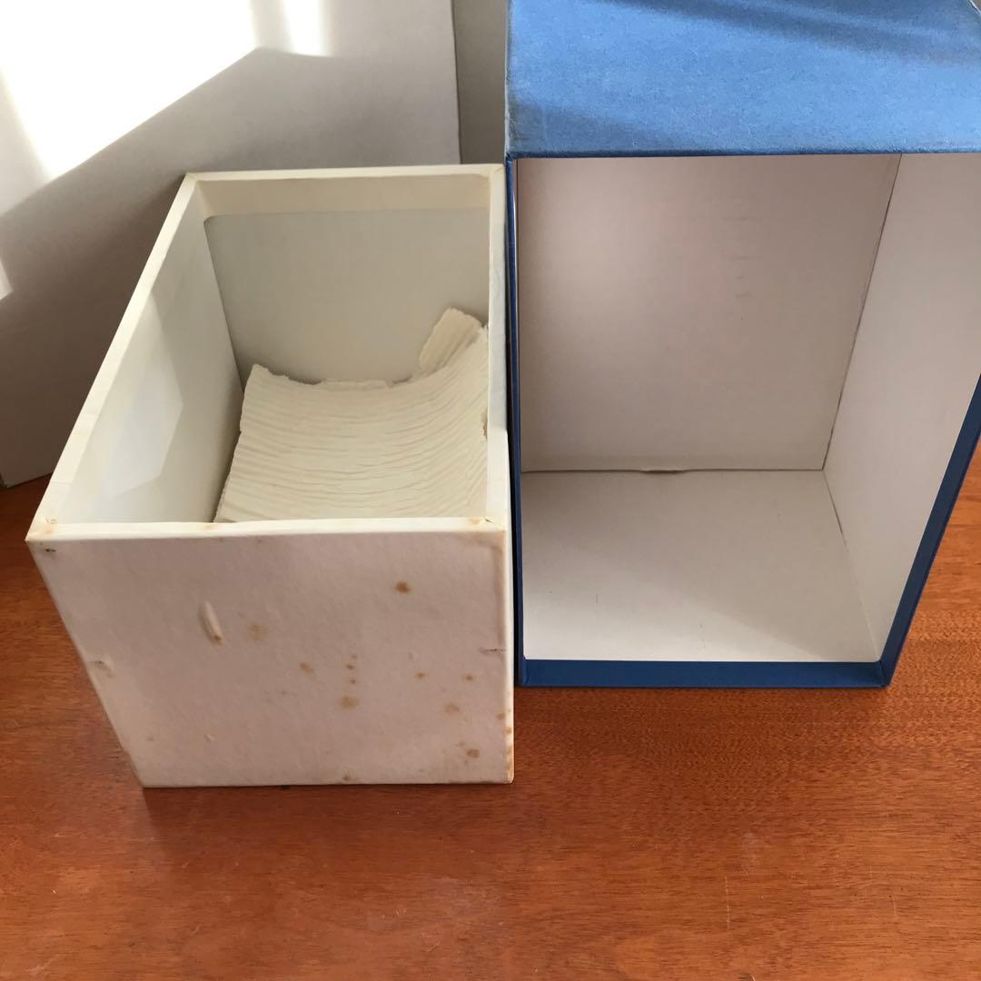 ボヘミアンガラス　切子　ガラス　美品　クリスタルガラス　花瓶　フラワーベース