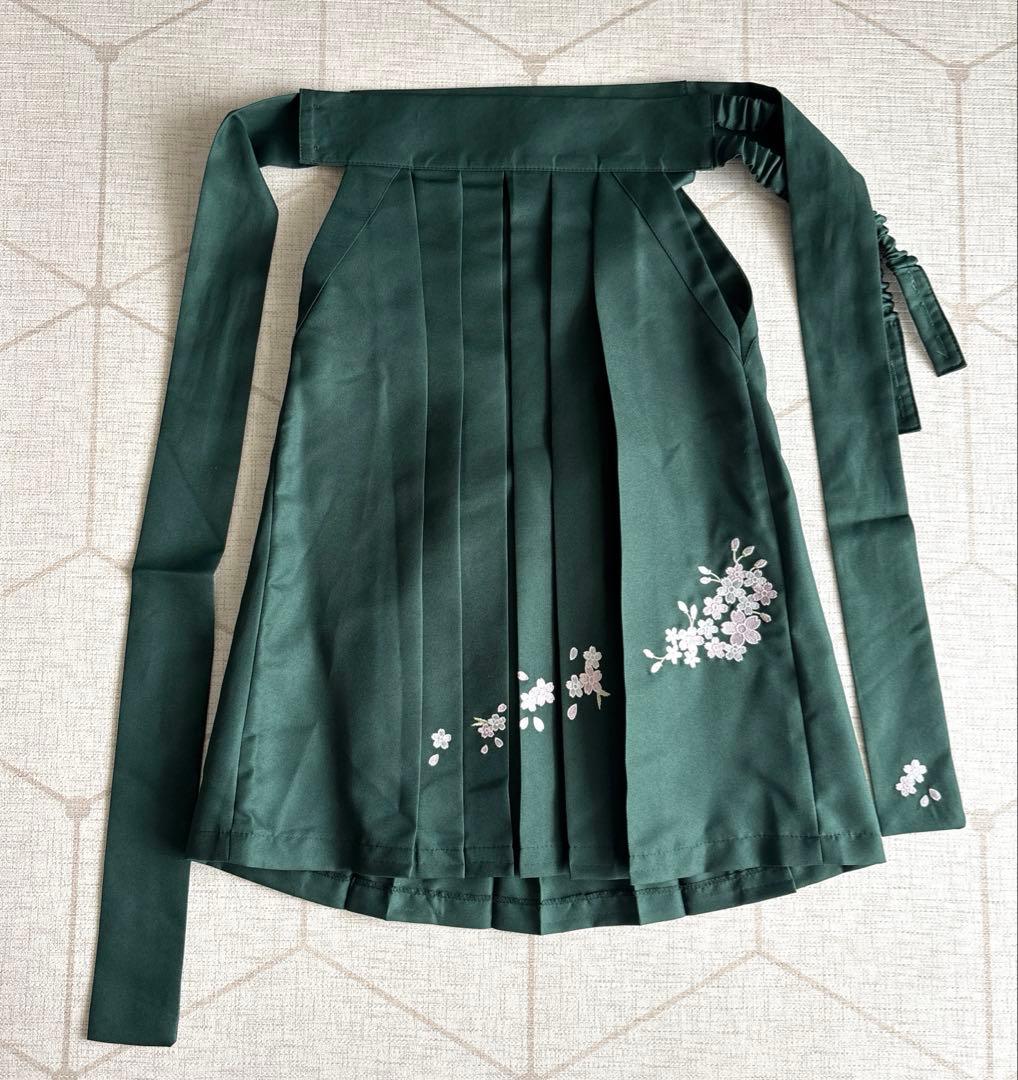 taka　簡単着付け袴110cm 髪飾り2個 　ブーツ