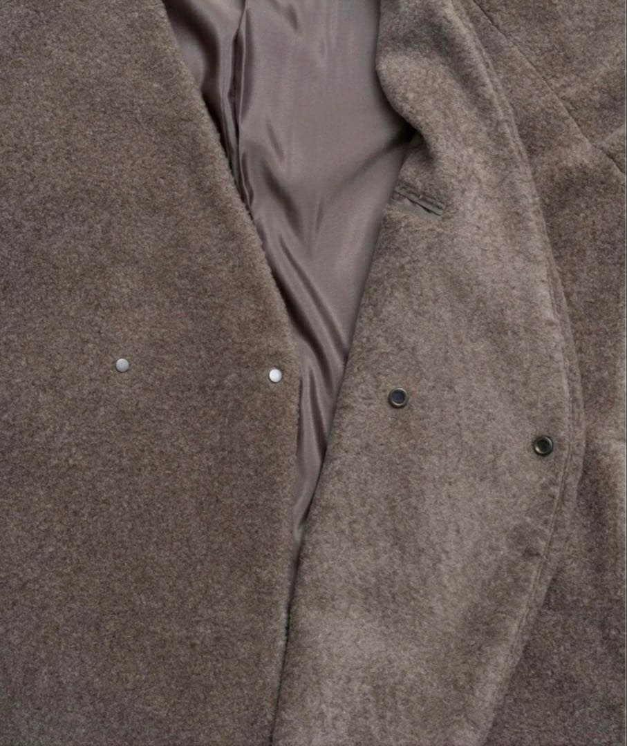 MAISON SPECIAL マルチファブリックプライムオーバーノーカラーコート