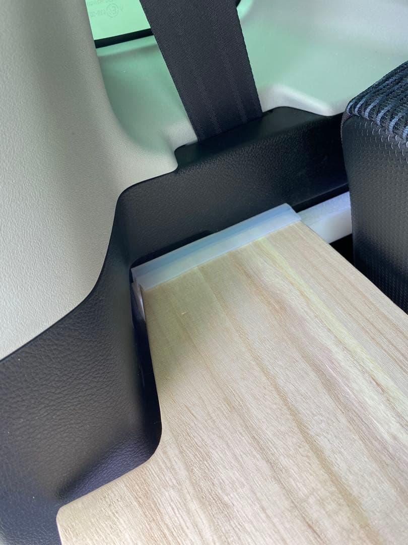 新型ハスラー用ラゲッジボード 静音版 木製 リクライニング対応 キャンプ22