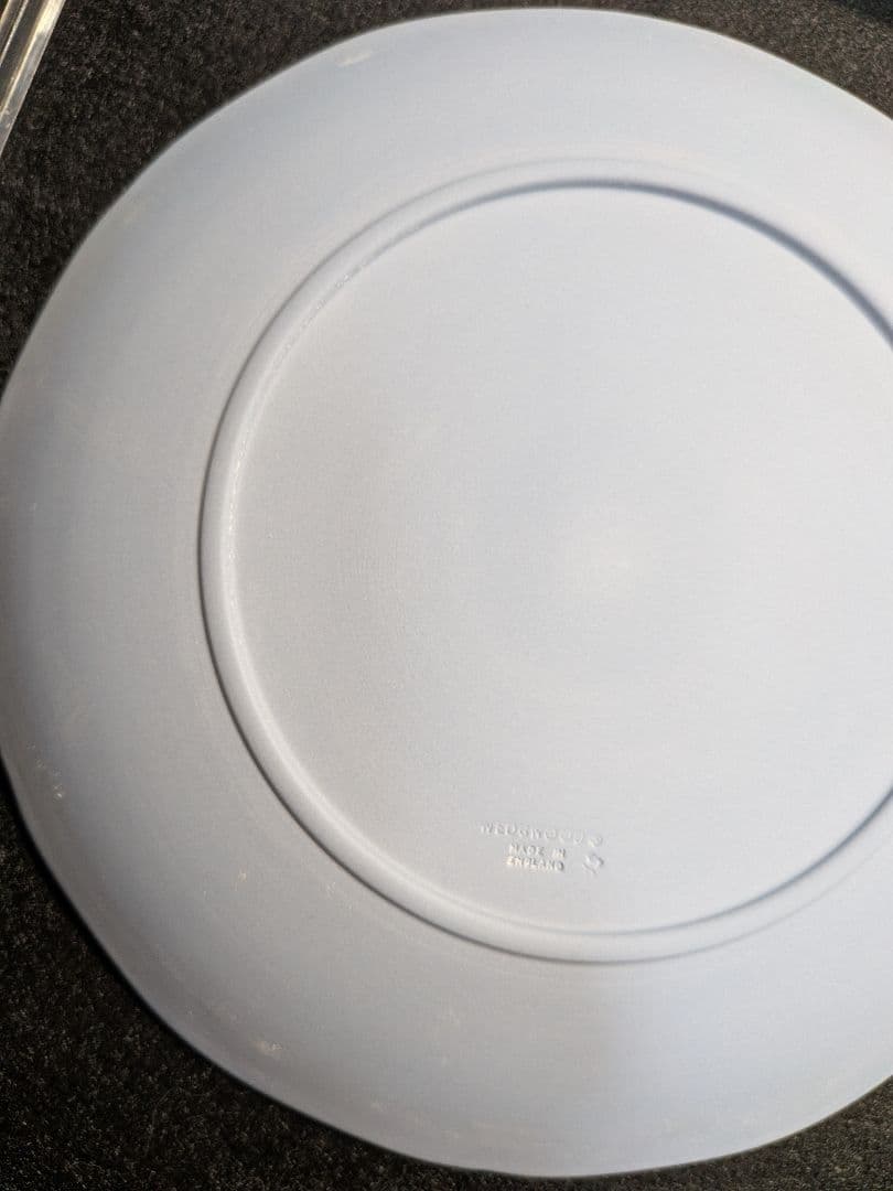 ウェッジウッド ジャスパー ペールブルー クリスマスプレート 1993年