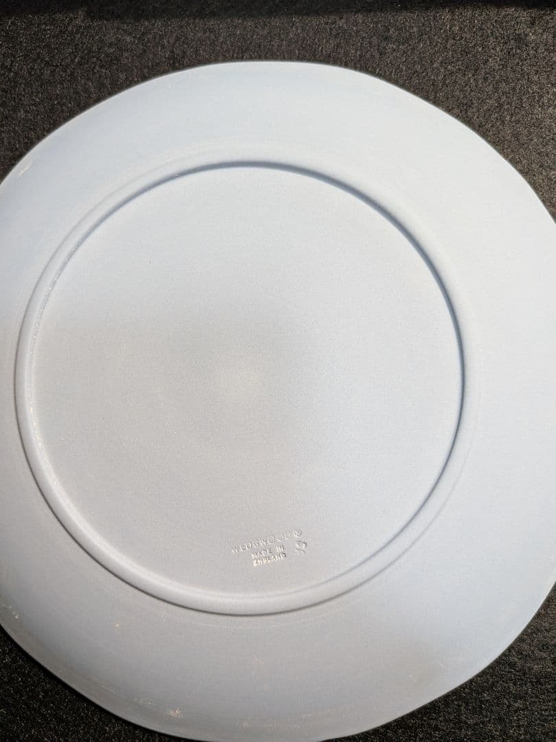 ウェッジウッド ジャスパー ペールブルー クリスマスプレート 1993年