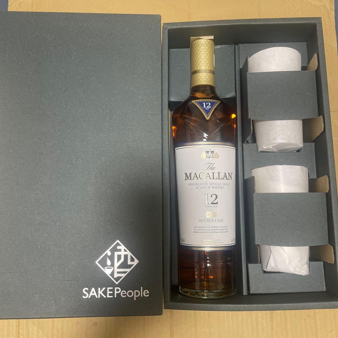 The Macallan 12 Year Old Double Cask セット