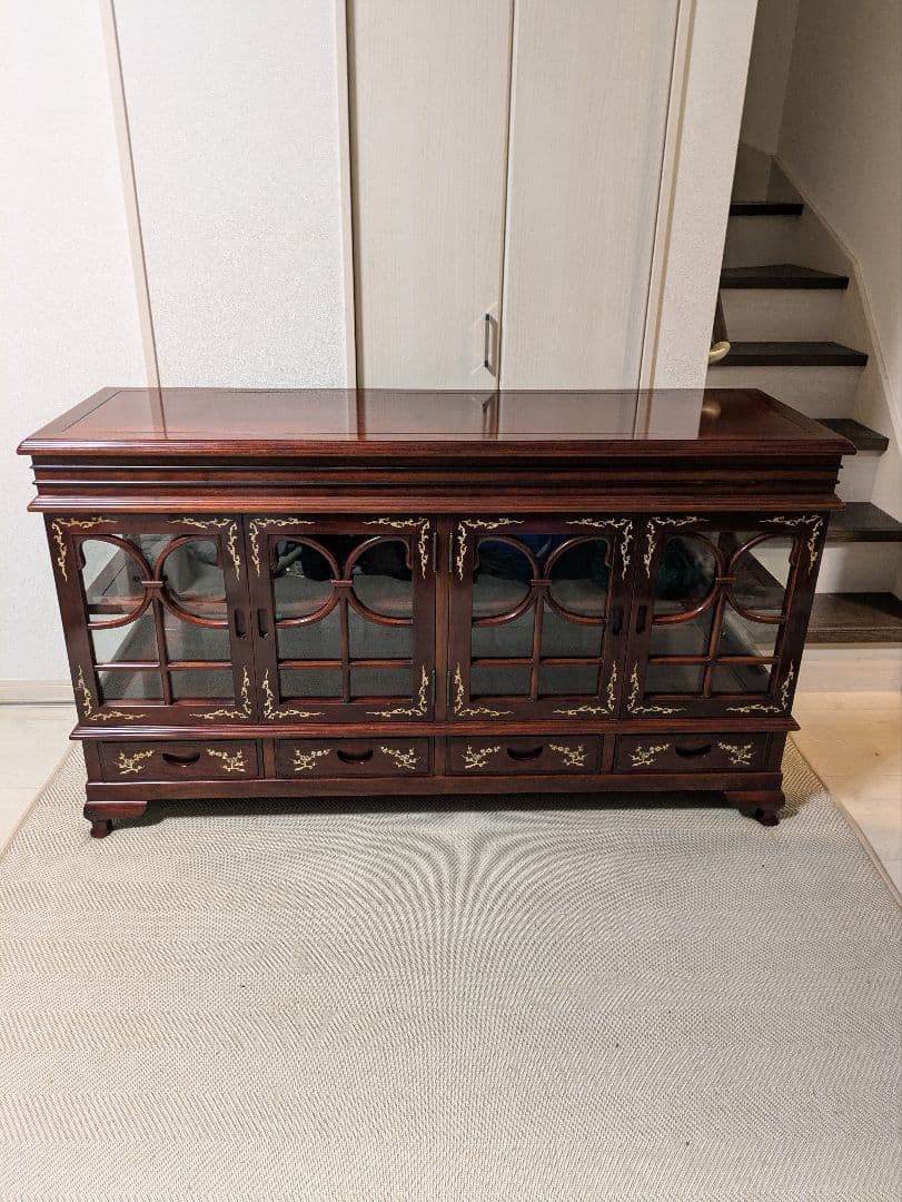 サイドボード　花梨材　チェスト