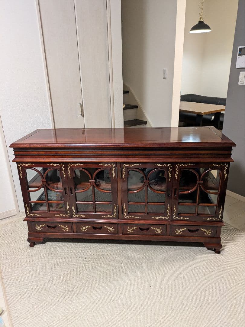 サイドボード　花梨材　チェスト