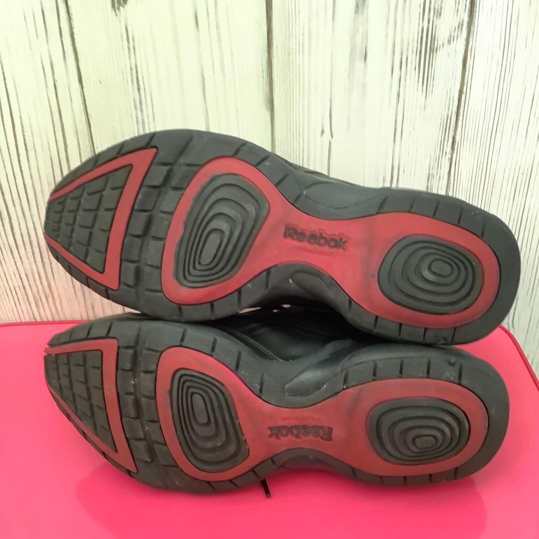 美品Reebok イージートーンハイカットシューズ ブラック/ピンク26センチ