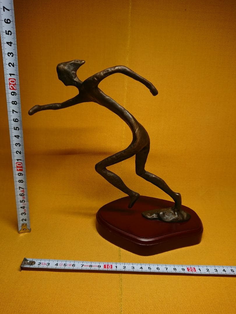 アート　人形　銅製　ブロンズ像　置物　インテリア　工芸品　美術品　A1429