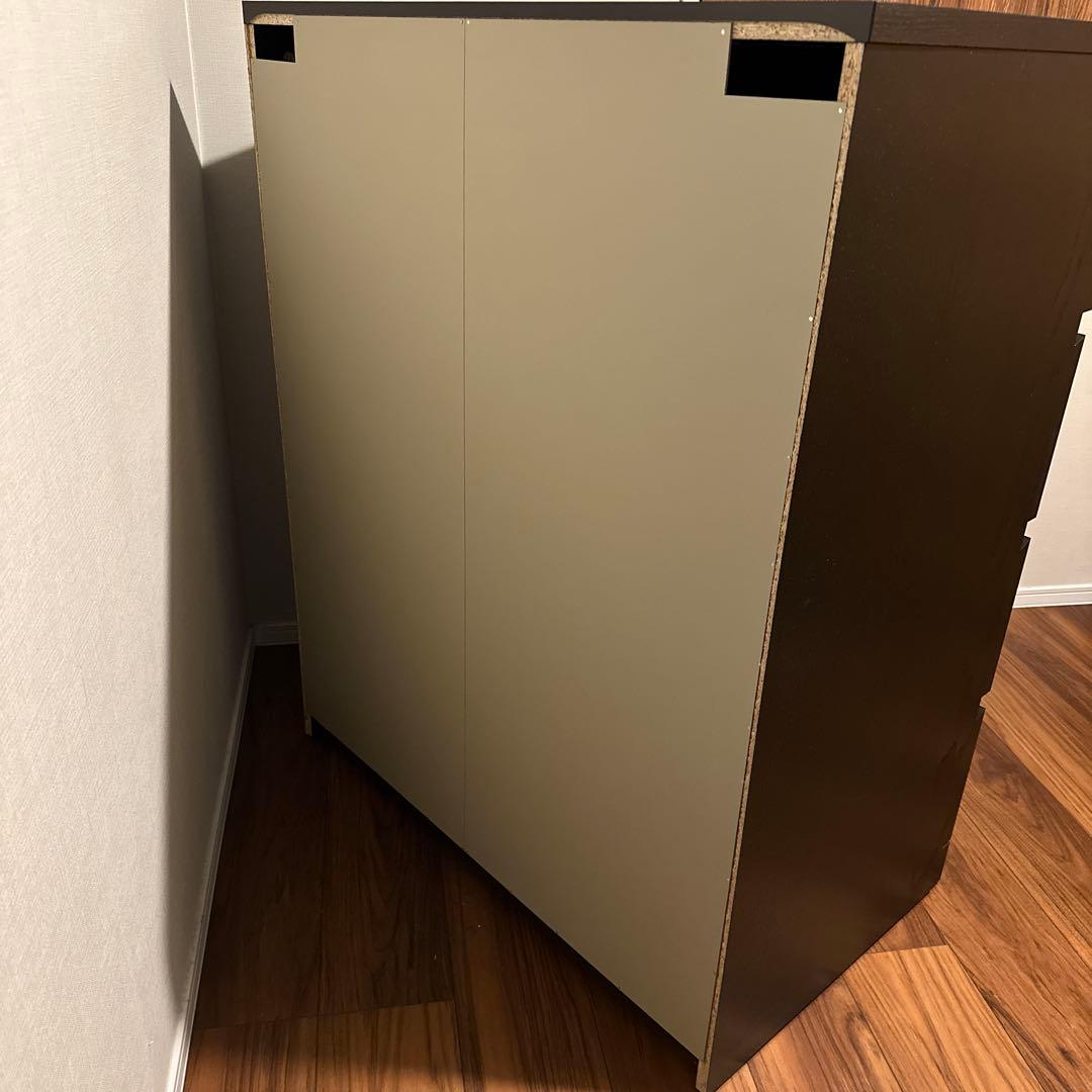 ★★送料込み★★ IKEA ブラック マルム　4段チェスト