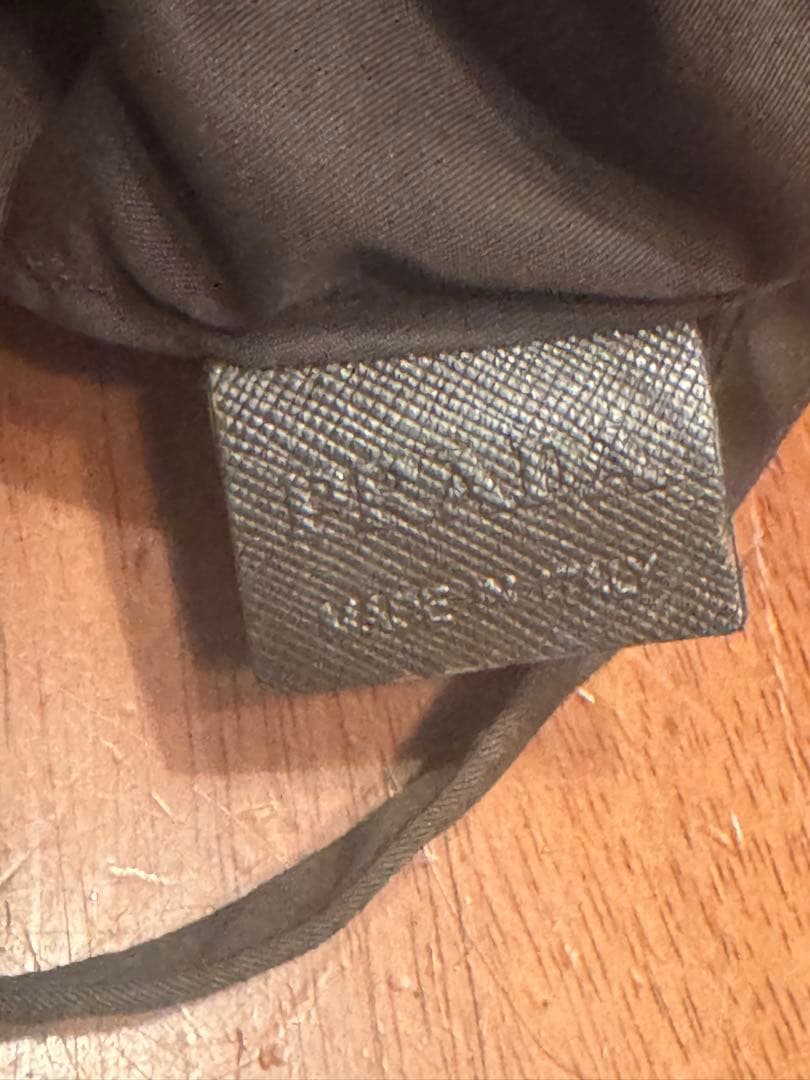 PRADA プラダ ロボット刺繍 ナイロントート 三角ロゴ