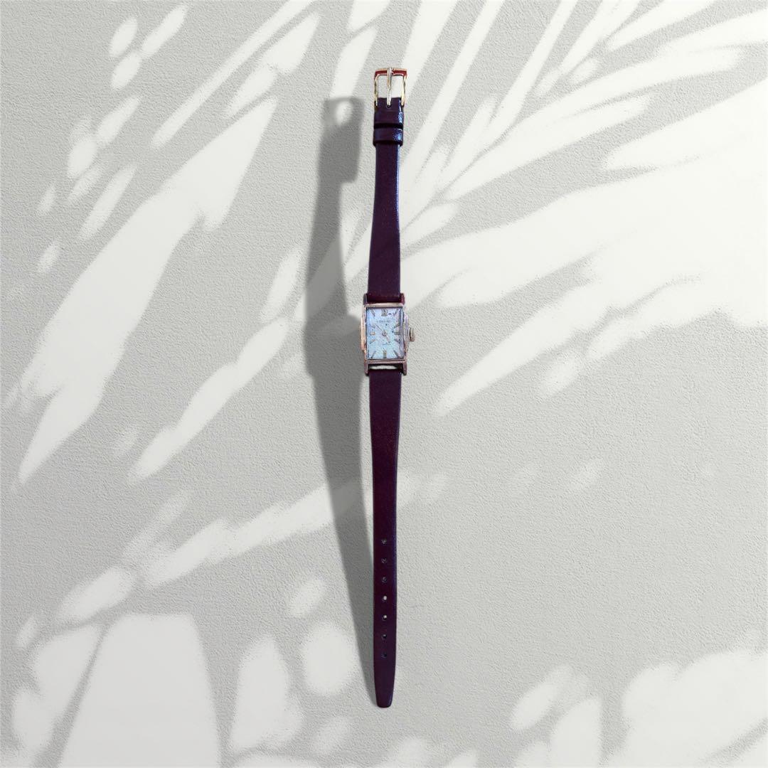 【K18金無垢/稼働品】DEN-RO スイス製 アンティーク腕時計 17石手巻き